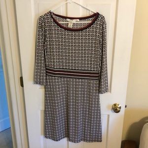 Max studio size large dress 3/4 length arm